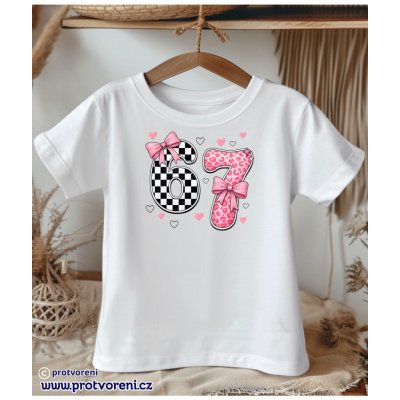 Tričko s potiskem dětské 67 SIX SEVEN 1 ks zvolte Beagle – Zbozi.Blesk.cz