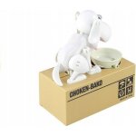 Pokladnička Pes Jíst mince Peníze Bílá – Zboží Dáma