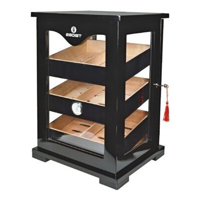 Humidor na doutníky Egoist Black 32x48x28cm – Zboží Dáma