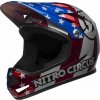 Cyklistická helma Bell Sanction Red/silver/blue Nitro Circus 2021