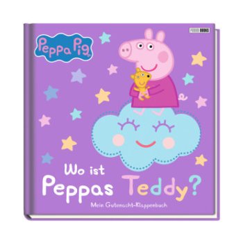 Peppa Pig: Wo ist Peppas Teddy? Mein Gutenacht-Klappenbuch