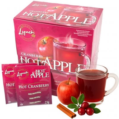 Lynch Foods Lynch Foods Hot Apple Horká brusinka 50x 23 g – Hledejceny.cz
