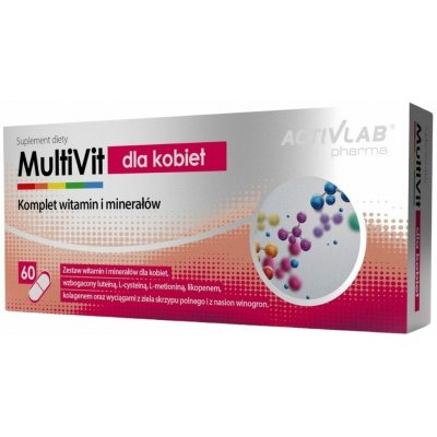 Activlab Pharma MultiVit pro ženy 60 kapslí – Hledejceny.cz