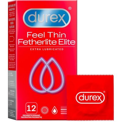 Durex Feel Thin Extra Lubricated 12ks