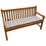 Doppler CASA 4402 bordó (vínový) + béžový sedák na 3-místnou lavici 150 x 45 x 4 cm – Zboží Mobilmania