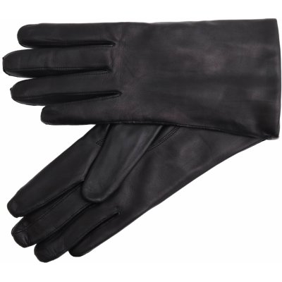 ND dámské kožené rukavice 4162 tmavě hnědé + podšívka kašmír – Zboží Mobilmania