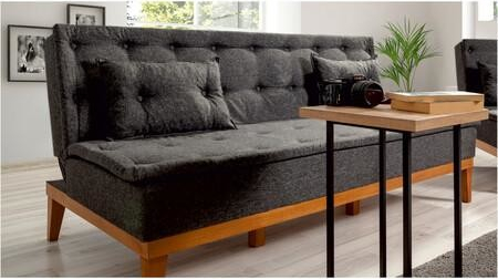 Atelier del Sofa 3-Seat Sofa-Bed FuocoAnthracite