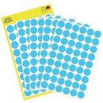 Avery Zweckform 3142 etikety 12mm 5 ks modré – Zboží Dáma