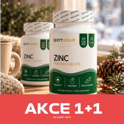 Sportwave Zinc premium chelate 2 x 120 tablet – Hledejceny.cz