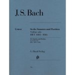 J.S. Bach 6 Sonatas and Partitas for Violin solo BWV 1001-1006 noty na housle – Hledejceny.cz