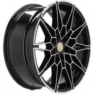 Racing Line B1674 8x19 5x120 ET36 black polished | Zboží Auto