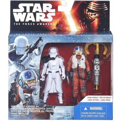 Hasbro Star Wars Hrací sada First Order Snowtrooper Officer & Snap Wexley – Zbozi.Blesk.cz