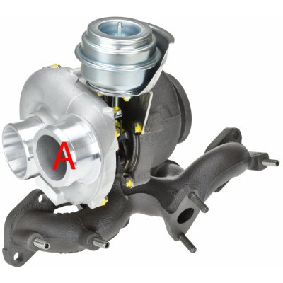 Hybridní turbo Volkswagen Touran 2.0TDi 100kW AZV Garrett GT1752V s velkým sáním | Zboží Auto