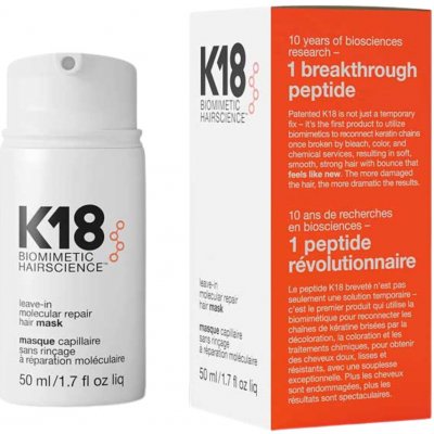 K18 K18 Biomimetic Hairscience Leave-in Molecular Repair Hair Mask 50 ml – Zboží Dáma