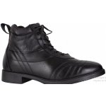 Kentaur Jezdecké kožené boty pérka COMFORT Černá – Zboží Mobilmania