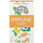 Ahmad Tea funkční čaj IMMUNE citron zázvor a kurkuma 20 x 1,5 g – Sleviste.cz