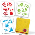 Creatoys Dětská pěnová razítka 3 motivy – Hledejceny.cz