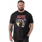 Velké pánské tričko s potiskem AC/DC Highway To Hell Hugh Duke D555 černé – Zboží Mobilmania