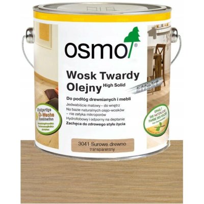 Osmo 3041 Tvrdý voskový olej Efekt 0,75 l Natural – Sleviste.cz