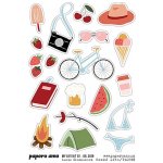 PAPERO AMO ♥ Samolepky - ČESKÉ LÉTO – Zboží Živě