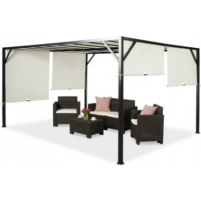 Garden Point GAP086 Santorini 3 x 4 x 2m krém – Sleviste.cz