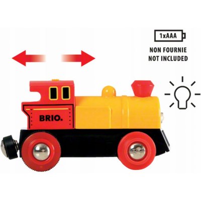 Brio WORLD 33319 Elektrická mašinka s vagónky a světly – Zbozi.Blesk.cz