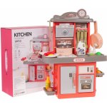 Majlo Toys Dětská mini kuchyňka se zvuky House Kitchen růžová – Zboží Dáma