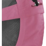 Aga závěsný houpací kruh 110 cm růžová s vlajkami – Zbozi.Blesk.cz