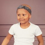 Christine Headwear Čelenka Petite Flamingo, vzor Dark Grey Melange – Zboží Dáma