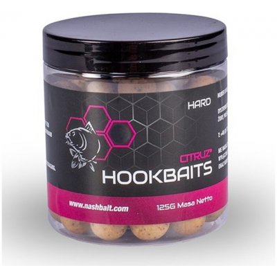 Kevin Nash Tvrzené boilies Hard Hookbaits Citruz 175g 24mm – Zboží Mobilmania