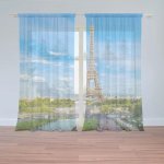 Sablio Záclony Eiffel Tower 5: 2ks 150x250cm – Hledejceny.cz