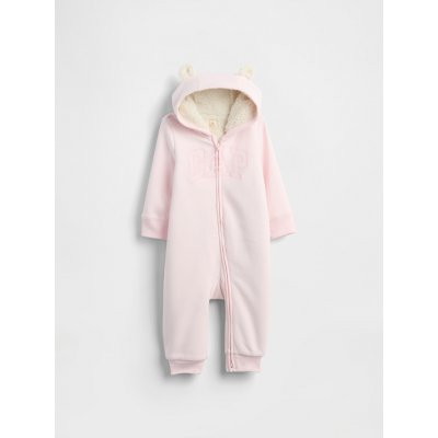 GAP Baby sherpa overal Růžová – Zboží Dáma