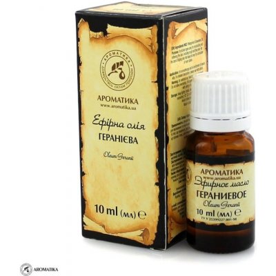 Aromatika éterický olej Gerani 100% přírodní 10 ml – Hledejceny.cz