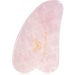 Crystallove Clear Quartz Gua Sha Kámen Gua Sha růžový křemen 1 ks – Zboží Dáma