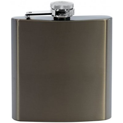 Placatka na alkohol tmavě šedá s gravírováním 150 ml – Sleviste.cz