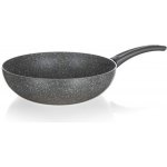 Banquet hliníková WOK se skl. poklicí GRANITE PR 28 x 8 cm – Zboží Mobilmania