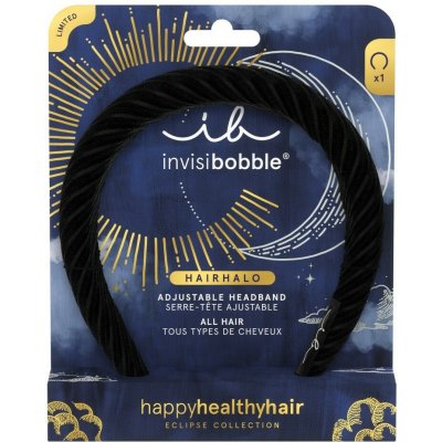 Invisibobble HAIRHALO Eclipse Midnight Ring - Čelenka do vlasů – Zboží Dáma