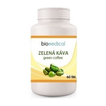 BioMedical Zelená káva tablety 100 tab