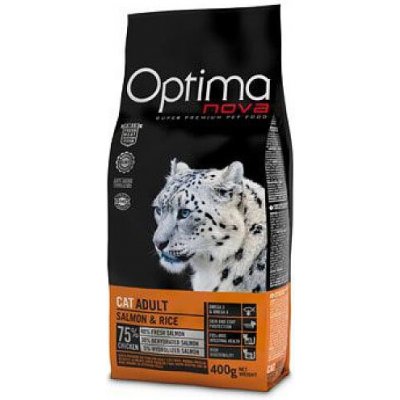 Optima Nova Granule pro kočky Adult salmon & rice 8 kg