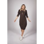 Dámské balonové šaty Červená – Zboží Dáma