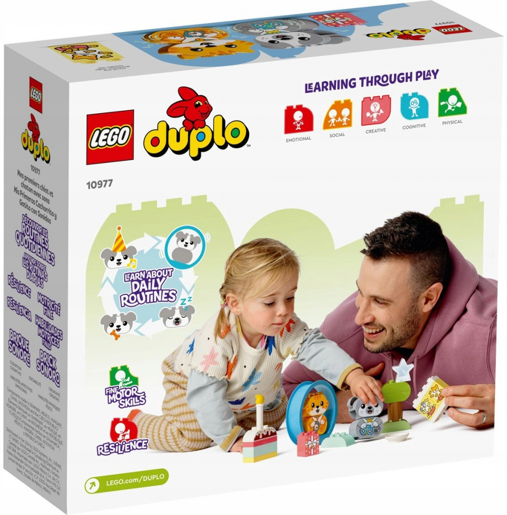 LEGO® DUPLO® 10977 Moje první štěňátko a koťátko