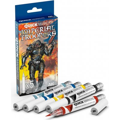 AK Interactive AK Quick Marker Set Imperial Troopers – Zboží Dáma