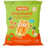 Smileat BIO kukuřičné křupky čočka hrášek mrkev 25 g – Zboží Dáma Smileat BIO kukuřičné křupky čočka hrášek mrkev 25 g – Zboží Dáma