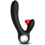 InToYou Niza Vibe with Heating and Clitoris Triple Tongue Black – Zbozi.Blesk.cz