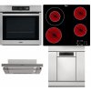 Set domácích spotřebičů Set Whirlpool AKZ9 9480 IX + AKT 8130/NE + AKR 5390/1 IX + WSBO 3O34 PF X