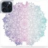 Pouzdro a kryt na mobilní telefon Apple Mobiwear flip Apple iPhone 15 Pro Max - M008S Mandala