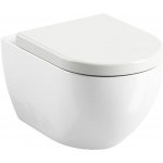Ravak Chrome - Závěsné WC Uni Rim, bílá, X01516