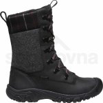 Keen Greta Tall Boot Wp Women black/black plaid – Zboží Dáma