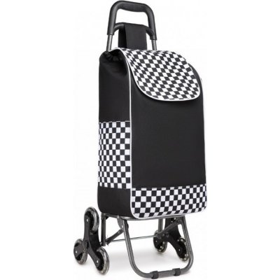Konofactory Černá nákupní taška na kolečkách do schodů "Helper" – Hledejceny.cz