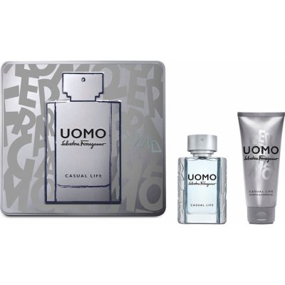 Salvatore Ferragamo Uomo Casual Life EDT 50 ml + sprchový gel 100 ml dárková sada – Hledejceny.cz